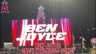 2024 BEN JOYCE ENTRANCE SONG! | August 16, 2024 | Angels Baseball