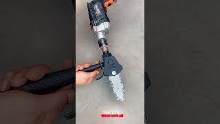 Convenient auxiliary tools for sawing wood with an electric drill 🛠️🪚🪓