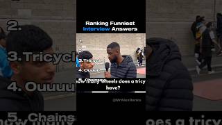Ranking Funniest Interview Answers #interviewanswers