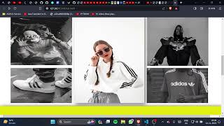 adidas clone using html css and js ,animation using transform and transition