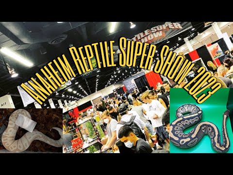 Anaheim Reptile Super Show 2023!!!
