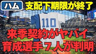 [Fighters] Next Season's Contracts in Jeopardy! 7 Developmental Players on the Edge