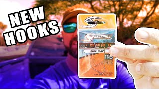 BANK BASS FISHING WITH SPEARPOINT HOOKS. [POND FISHING FOR BASS]