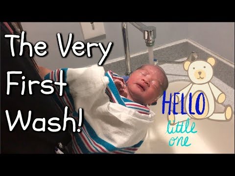 Baby's First Hair Wash