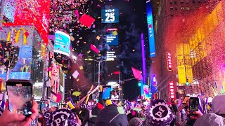 Countdown and Ball Drop 2026 Times Square New Year's Eve NYC 🎉