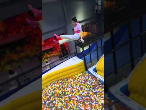 Jump in the bloons #shortsvideo #watchshorts