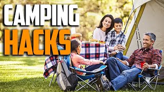 15 Clever and Useful Camping Hacks | Best Camping Tips & Tricks
