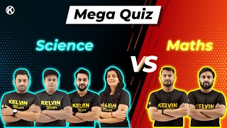 Class 10 | Math vs Science | Menti Quiz | MCQ | जज़्बा Batch Day 28 | Kelvin 9 to 12