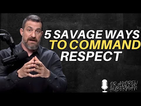 5 Brutal Ways to Handle People Who Don’t Respect You | Andrew Huberman-Style Motivational Speech
