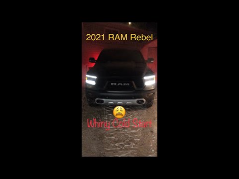 Whiny 2021 RAM Rebel Cold Start #shorts