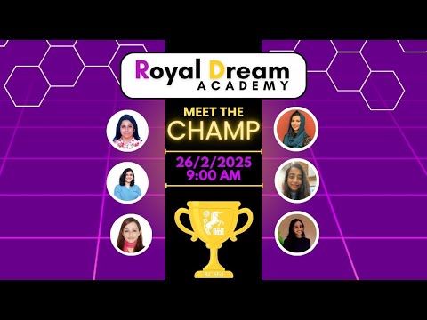 CHAMP MEET 2025 | Success Stories of RCS Exam Champions