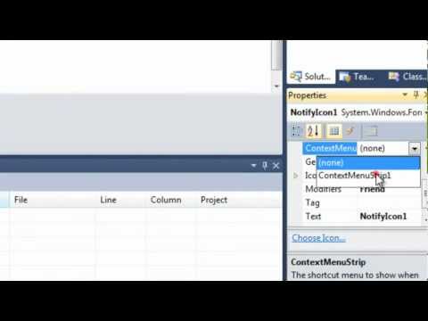 Create Background Application with Notification icon in VB.NET