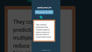 Ensemble Methods - Microsoft AI-900