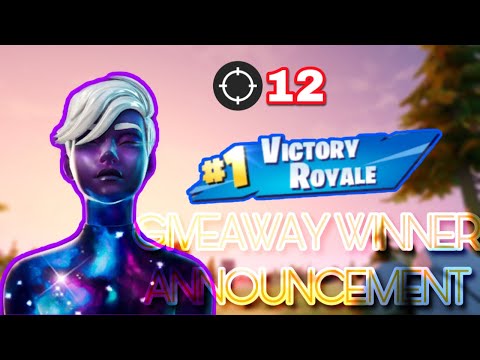 FORTNITE MOBILE 12 KILL SOLO WIN WITH THE GALAXY SCOUT SKIN + GALAXY SCOUT SKIN GIVEAWAY WINNER