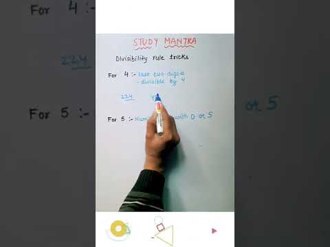 Math tricks:Divisibility Rule  Part 2