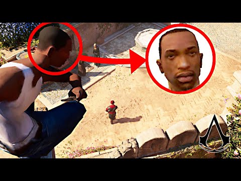 Put CJ in Assassin's Creed for No Reason