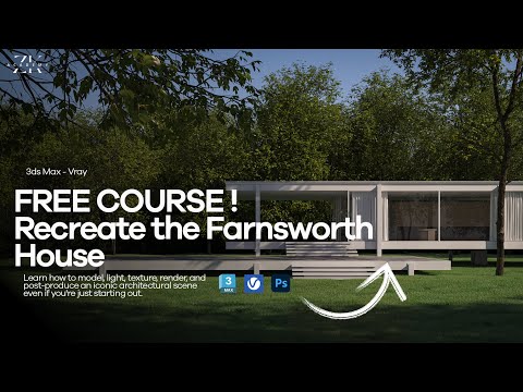 FREE Architecture Visualization Course! -  3ds Max & V-Ray - MODULE 01