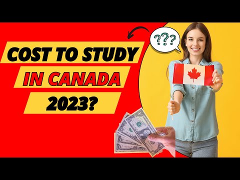 How much does it cost to study in Canada in 2023? Study costs for international students in Canada!
