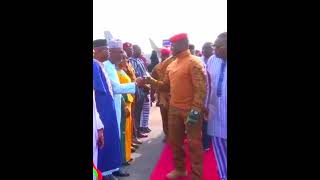 Captain Ibrahim Traore in Ghana #tiktokghana #tiktokburkina