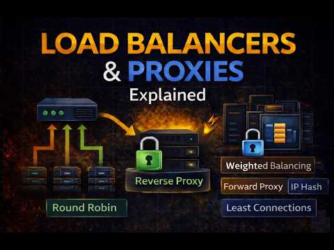 Load Balancers & Proxies Explained for System Design