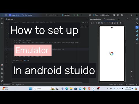 How to set up emulator in android studio.