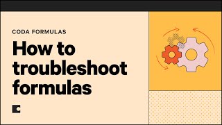 How to troubleshoot formulas | Formulas 101