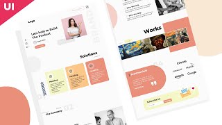 Website UI design Tutorial | Branding Digital Marketing agency