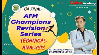 TECHNICAL ANALYSIS SECURITY ANALYSIS Revision | AFM Revision CA Final Champions Revision Series