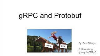 SoftENG Meeting: gRPC and Protobuf