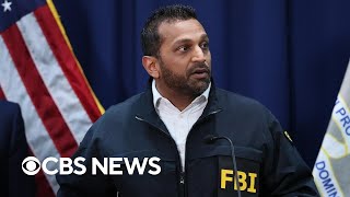 Patel says FBI stopped a potential "terror attack" in Michigan