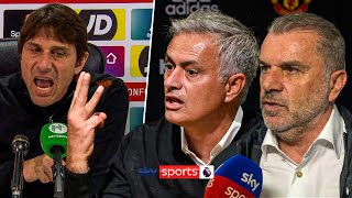 Most HEATED Premier League manager rants! 😡 | Jose Mourinho, Antonio Conte, Ange and more!