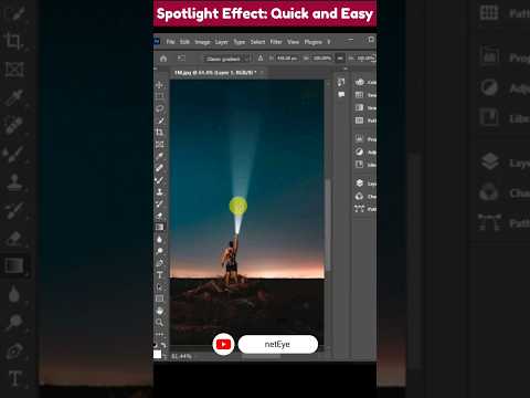 Master the Spotlight Effect : Quick and Easy Photoshop Tutorial #photoshoptutorial #tips #tricks