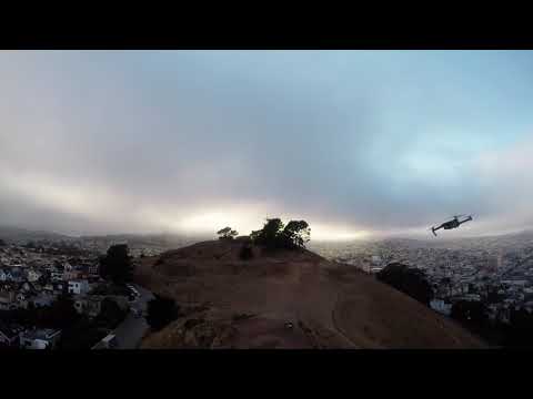 San Francisco Bernal Heights Drone GoPro Karma short
