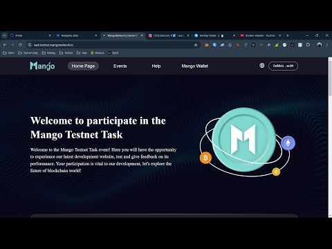 Tutorial Testnet Mango Network | JP |