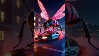 Kitty And The Giant Firefly 🦋🙀😱 #shorts #cat #catsoftiktok #shortsfeed #trendingshorts #viralshorts
