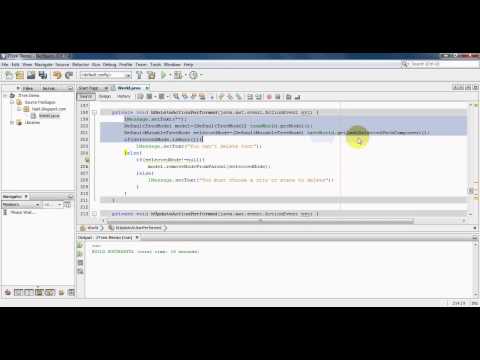 Java Swing Tutorial 10  JTree   Update node text