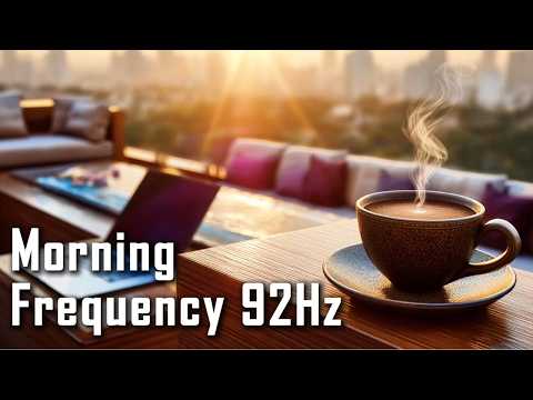 Morning Frequency 92Hz | Deep Chill Lounge Energy