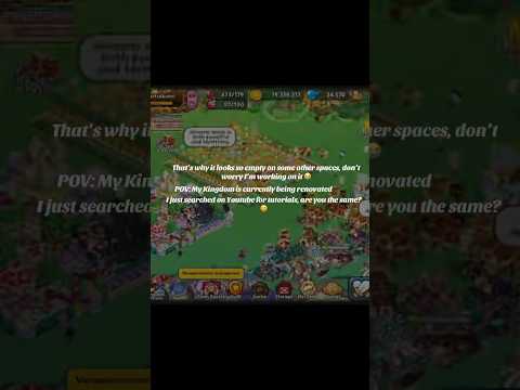 POV: My Kingdom is currently being renovated in Cookie Run Kingdom.. #cookierunkingdom