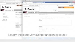 Hacking Demo - Obfuscated XSS, Clickjacking, SQL Injection (edit with subtitles)