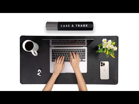 Case & Trade - Desk Mat - Elegant Companion To Your Workspace!
