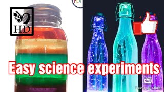 Easy science experiments for kids