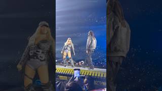 Beyonce & Jay-Z together on the stage in Atlanta (Night 3) at The Cowboy Carter Tour #beyonce #jayz