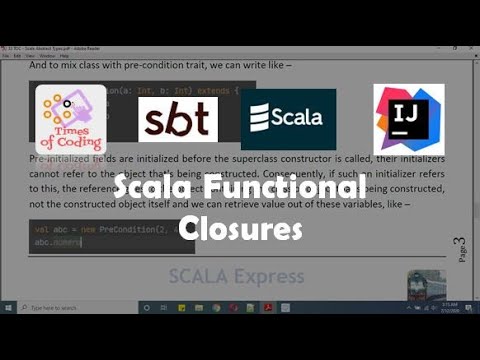 TOC - SCALA Express | 17 Scala Closures