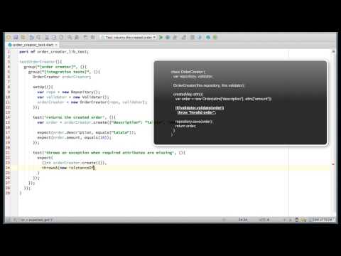 Dart Screencasts. Episode 9: Unit Testing