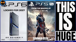 PLAYSTATION 5 - NEW BIG GOD OF WAR SUMMER 2026 REVEAL UPDATE !? / NEW PS6 LOCKED FOR 2027 OR LATER…