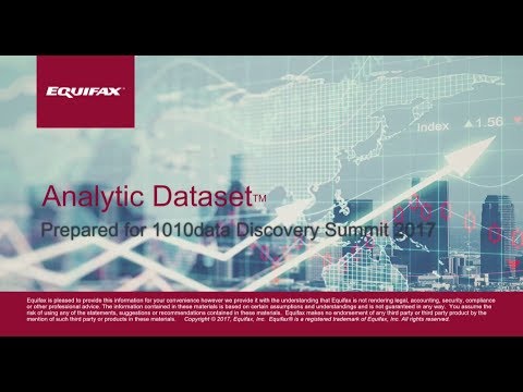 New Dataset Overview: Equifax Analytical Dataset Partner Presentation
