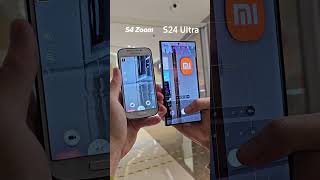 Samsung S24 Ultra 100X Zoom vs S4! 😲 Must Watch! #Tech #Shorts