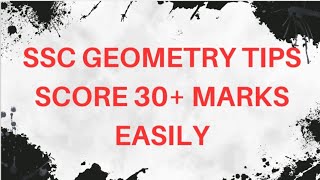 Geometry Tips to score 30+ marks easily #Geometry  