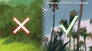 Composition = Shape Design = Brushwork?