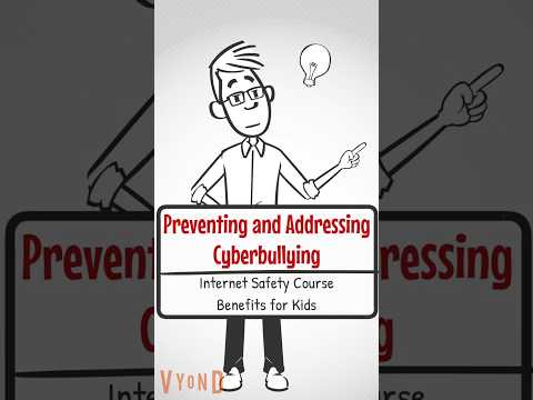 Prevent and Address Cyberbullying - Internet Safety Course Benefits for Kids #onlinesafety